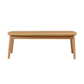 Contemporary Eucalyptus Wood Patio Coffee Table ‚Äì Natural