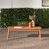 Contemporary Eucalyptus Wood Patio Coffee Table ‚Äì Natural