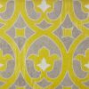 Distressed Yellow Medallion 3-piece Wall Decor Set