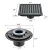 6 Inch Square Shower Floor Drain