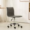 Fremo Chromel Adjustable Air Lift Office Chair, Grey