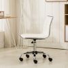 Fremo Chromel Adjustable Air Lift Office Chair, White