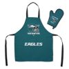 [Personalization Only] Eagles Apron & BBQ Mitt Set