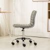 Fremo Chromel Adjustable Air Lift Office Chair, Grey