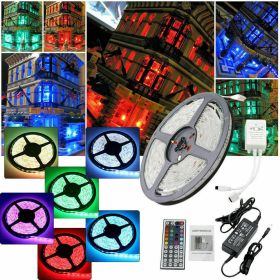 Led Strip Lights 5050 RGB Bluetooth Room Light Color Changing with Remote (Option: 5m/16.4FT)